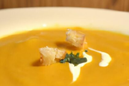 Creamy Butternut Squash Soup: Baby’s First Savory Delight
