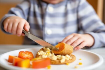 أدوات تقطيع طعام آمنة للأطفال.