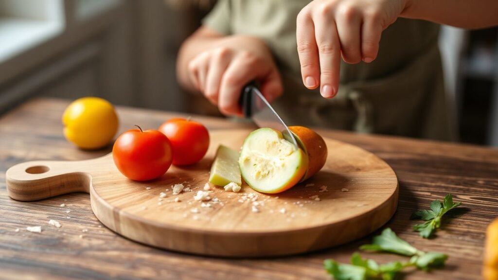 نصائح لتقطيع طعام الأطفال بأمان لأيدي صغيرة.