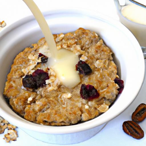 Hearty Large Family Baked Oatmeal: Cozy Mornings Made Easy