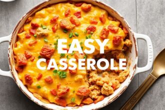 Delicious easy casserole recipe with 10 flavor-packed tips.