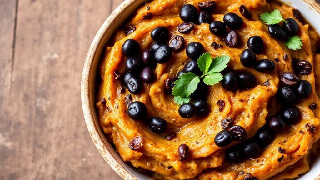Sweet Potato & Black Bean Mash