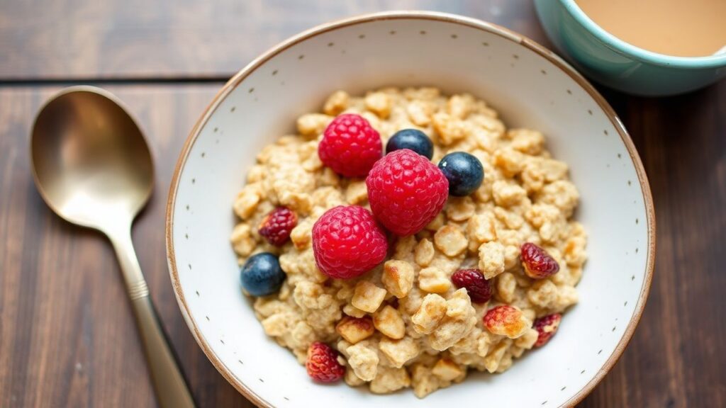 Cozy large family baked oatmeal recipe for easy, wholesome mornings.