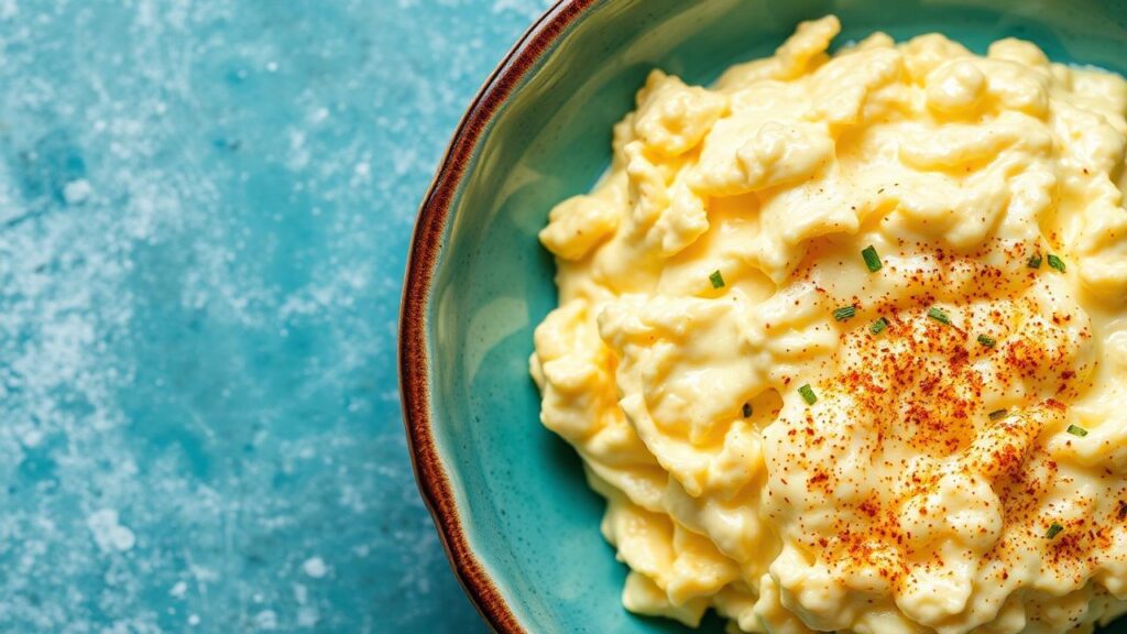 Perfect fluffy scrambled eggs, master texture, explore omelettes.