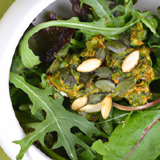 Brighten Your Meals with Zesty Arugula Pumpkin Seed Pesto