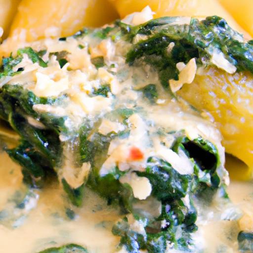 Creamy Spinach & Ricotta Stuffed Shells: Soft & Savory Delight