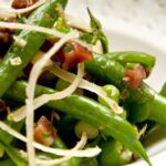 Tiny Travelers: The Secret Life of Ants on a Green Bean