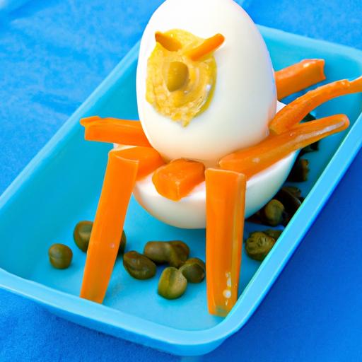 Crafting a Snowman Using Hard-Boiled Eggs: A Fun Twist