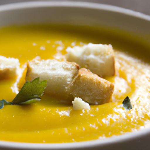 Creamy Butternut Squash Soup: A Baby's First Delight