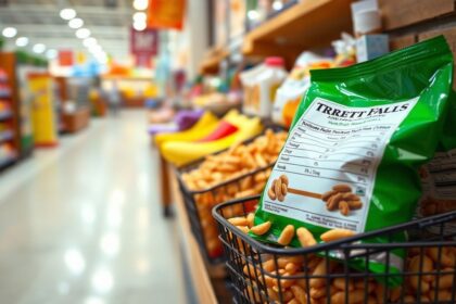 ملصقات غذائية آمنة للمكسرات: دليل حساسية.