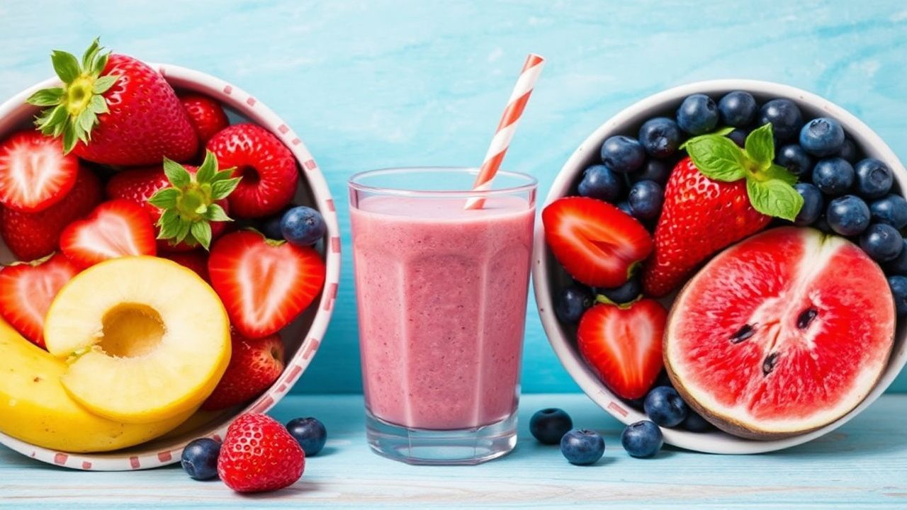مزيج فواكه مجمدة شهي يعزز عصائرك.