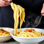 أطباق باستا شهية لمئة ضيف.