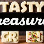 مكونات لذيذة لحرف يدوية صالحة للأكل.