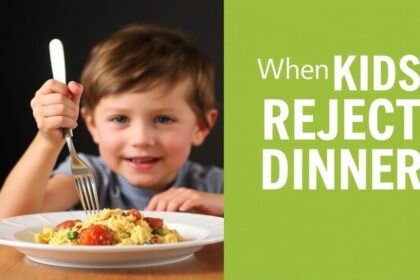 أطفال يرفضون العشاء: نصائح للفوز بمعركة وقت الطعام.