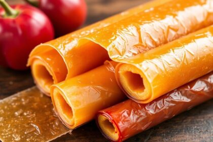 لفائف فاكهة منزلية لذيذة، صنعها بنفسك