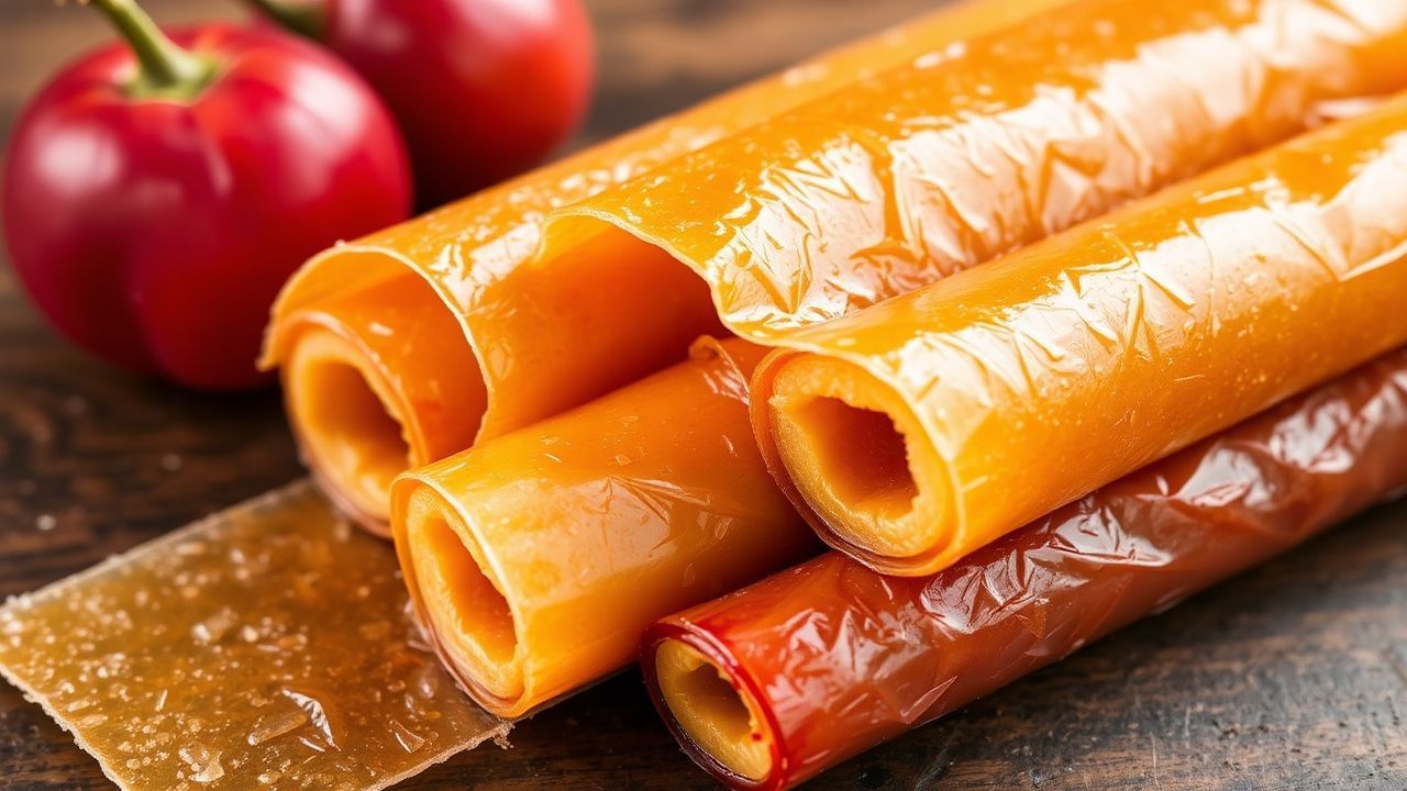 لفائف فاكهة منزلية لذيذة، صنعها بنفسك