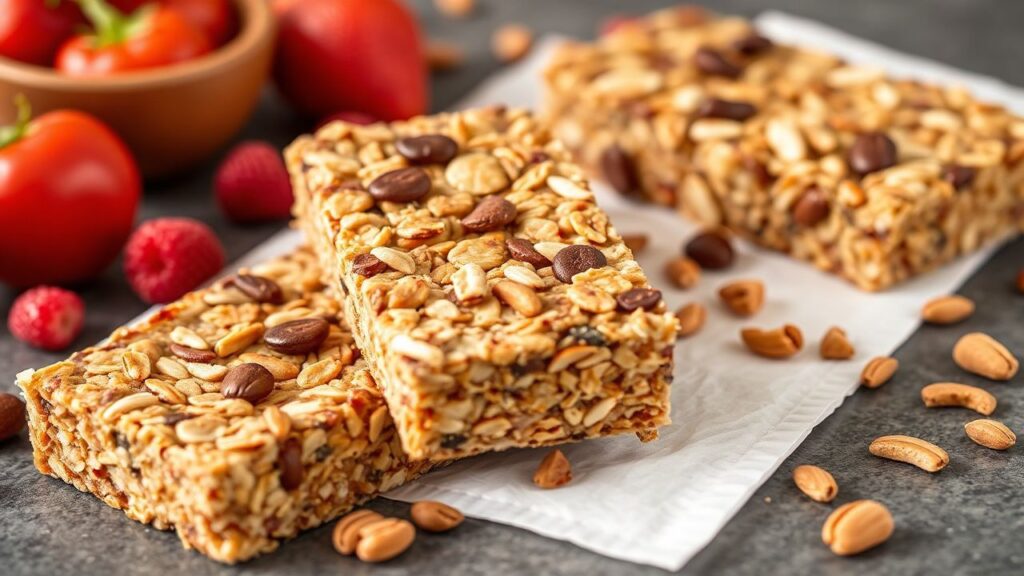 Delicious nut-free granola bars, easy allergy-friendly homemade snack recipe.