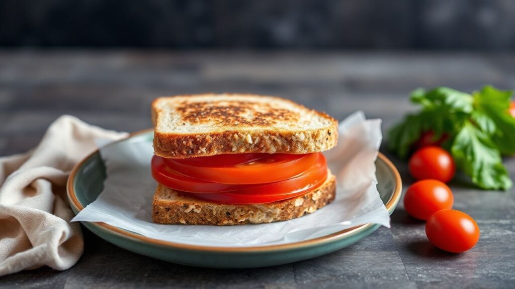 حيل الطماطم: الحفاظ على سندويتشك مقرمشًا وطازجًا.