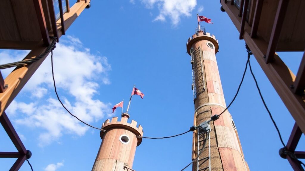 Learning towers for kids: safe steps to build confidence and discovery.
