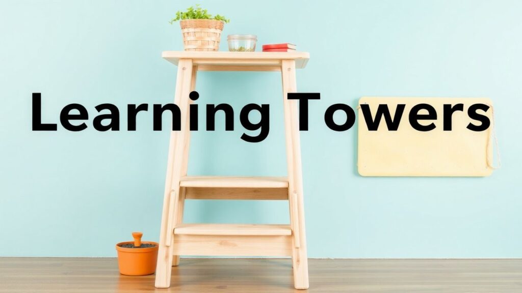 Learning towers for kids: safe steps for curious exploration.