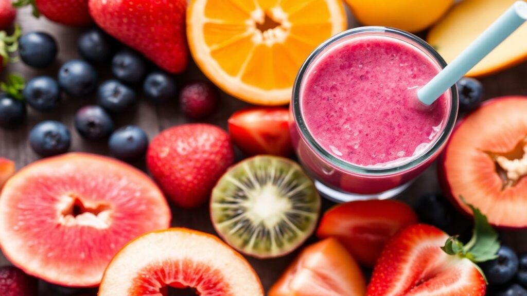 فواكه مجمدة ملونة تعزز عصائرك.