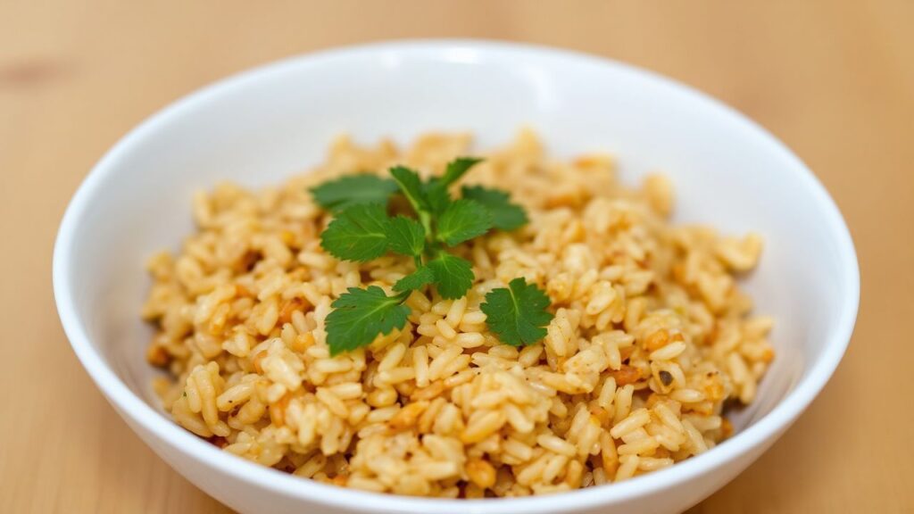 وصفة سحر الصباح: أرز بايت لوجبة فطور سريعة ولذيذة.