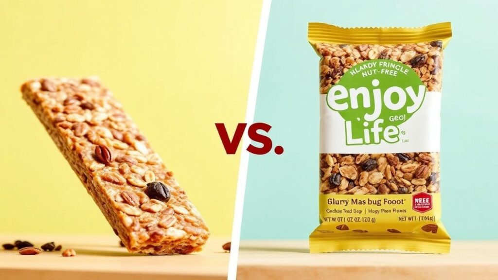 جرانولا خالية من المكسرات: MadeGood ضد Enjoy Life، بديل آمن ولذيذ.
