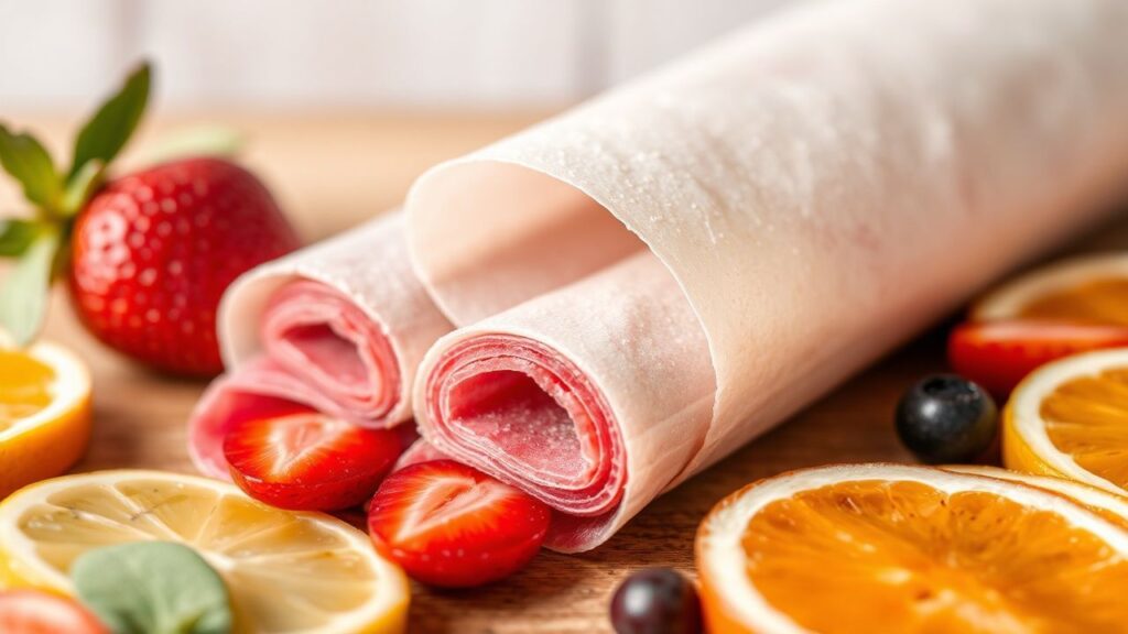 صنع لفائف فاكهة منزلية لذيذة: متعة DIY.