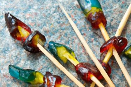 Sweet Science: Crafting Colorful Homemade Rock Candy Sticks