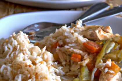 Wholesome Gluten-Free Chicken & Rice Casserole Delight