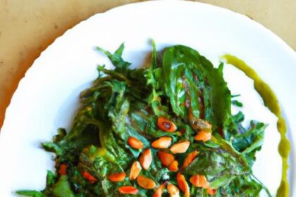 Pep Up Your Plate: Arugula and Pumpkin Seed Pesto Bliss