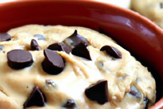 Deliciously Safe: How to Enjoy Chocolate Chip Cookie Dough Dip