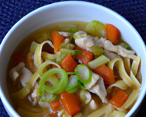 Cozy Comfort: Easy Chicken Noodle Soup for Sick Kids