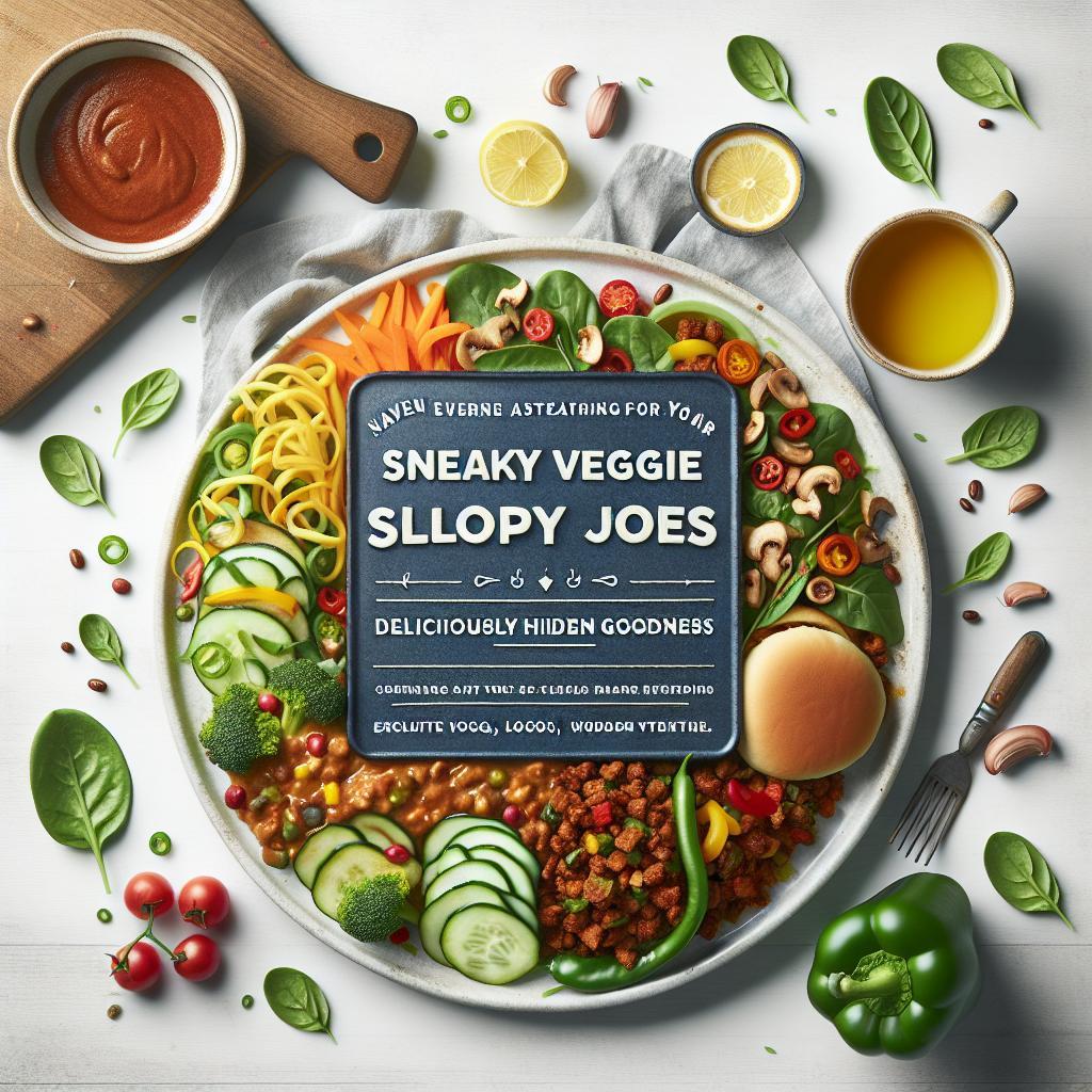 Sneaky Veggie Sloppy Joes: Deliciously Hidden Goodness