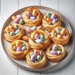 Crunchy Delights: Edible Bird’s Nest Cookies with Candy Eggs