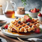 Savoring Soft Waffles: The Magic of Syrup Soaked Bliss