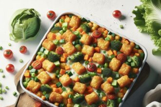 Veggie-Packed Tater Tot Casserole: Comfort Meets Nutrition