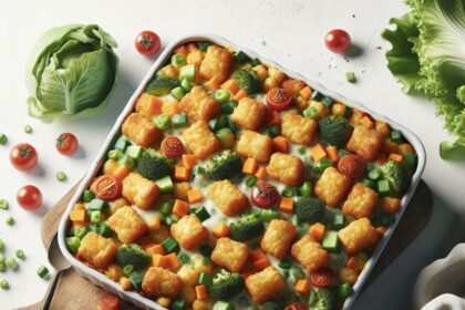 Veggie-Packed Tater Tot Casserole: Comfort Meets Nutrition