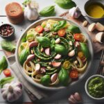 Basil & Garlic Bliss: A Nut-Free Pesto Delight Recipe