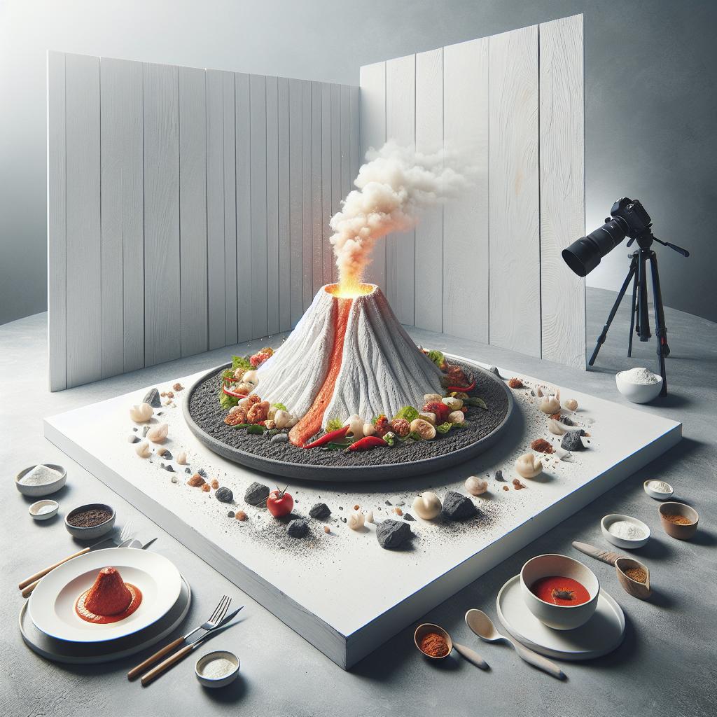 Erupting Eats: How to Make Food Look Like a Volcano