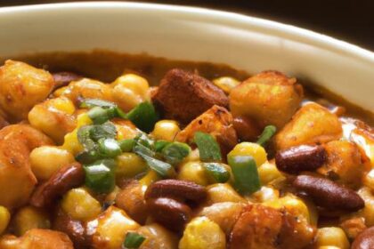 Hearty Cowboy Casserole with Crispy Tater Tots Delight
