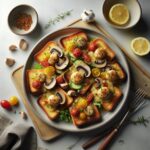 Savor Gourmet Cheesy Mushroom & Garlic Toasts: A Flavorful Delight