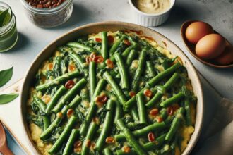 A Flavorful Twist: Simple Vegan Green Bean Casserole Guide