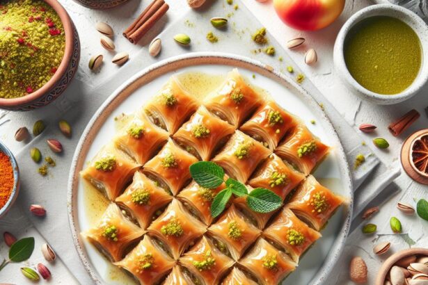 Unveiling the Golden Layers of Turkish Pistachio Baklava