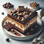 Irresistible Decadent Chocolate & Peanut Butter Fudge Layers