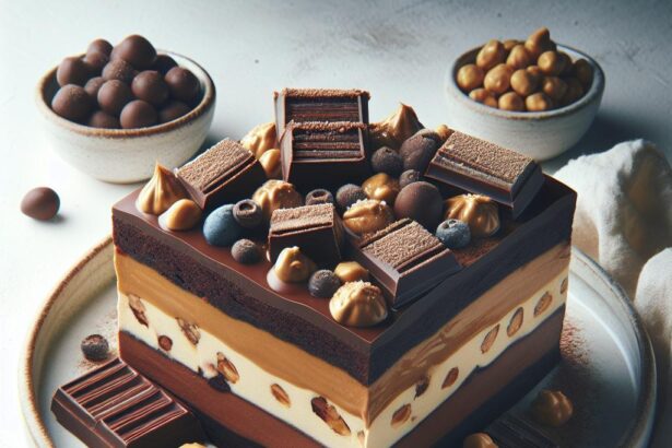 Irresistible Decadent Chocolate & Peanut Butter Fudge Layers