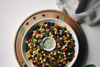 Zesty Black Bean & Corn Salsa: A Burst of Fresh Flavor