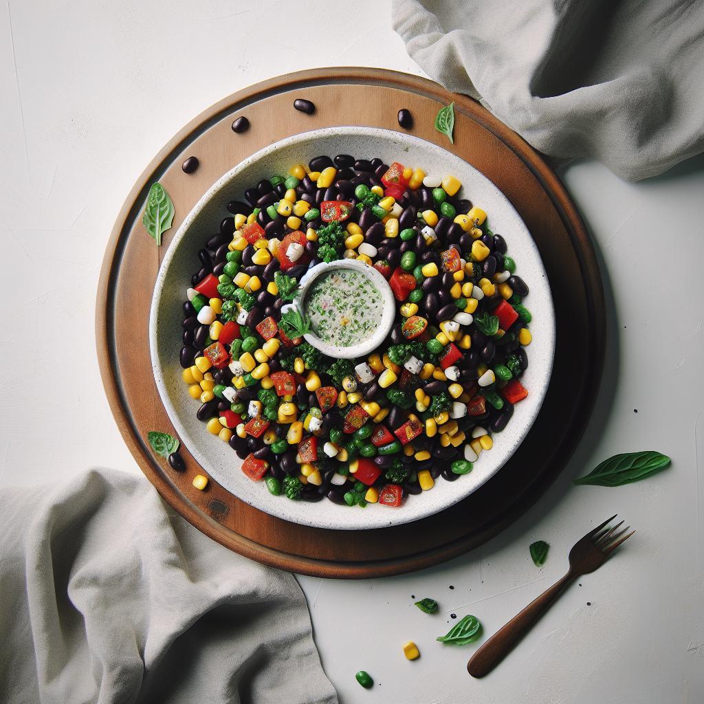 Zesty Black Bean & Corn Salsa: A Burst of Fresh Flavor