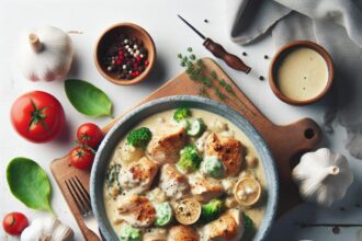 Decadent Creamy Garlic Chicken: A Flavorful Homemade Classic