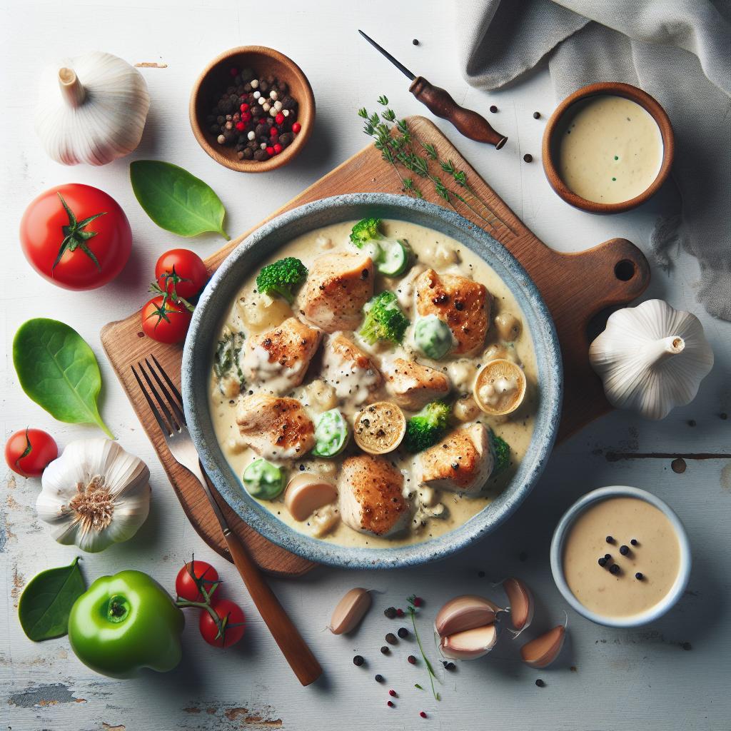 Decadent Creamy Garlic Chicken: A Flavorful Homemade Classic